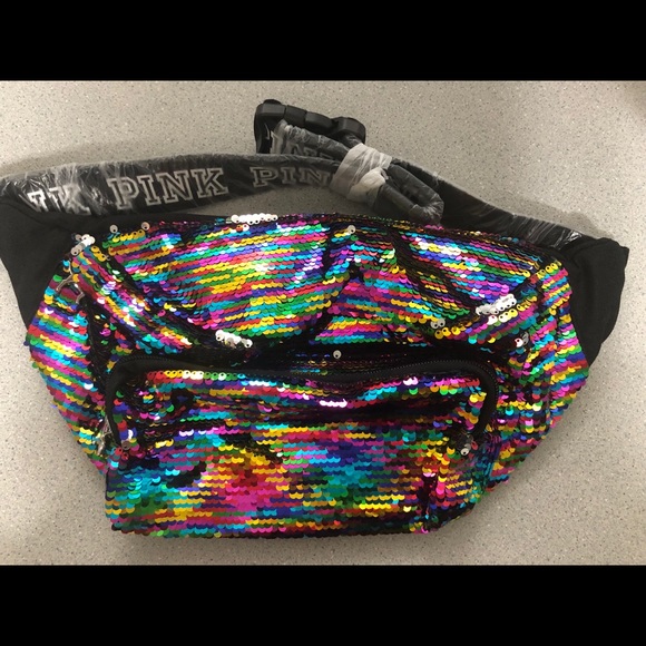 victoria secret fanny pack glitter